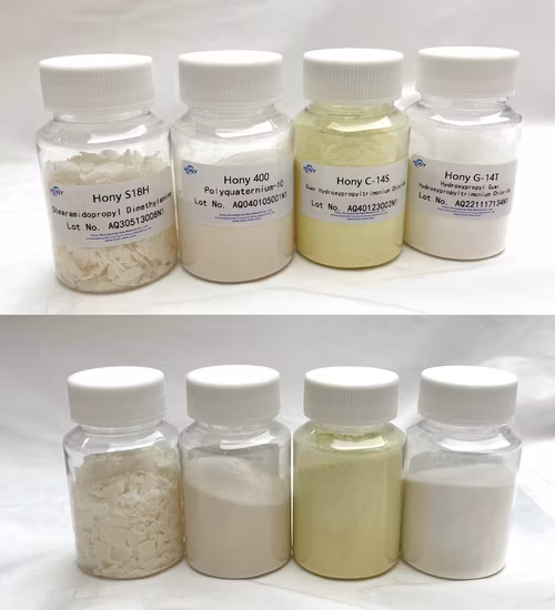 Gomma di guar di alta qualità, prodotta in Cina, materia prima per prodotti cosmetici