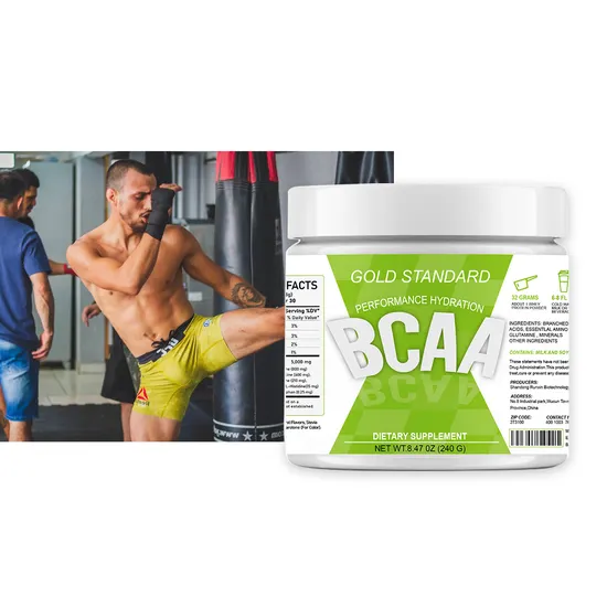 Integratori per potenziare la nutrizione Aminoacidi OEM Bulk Bcaa Private Label Extend Bcaa in polvere